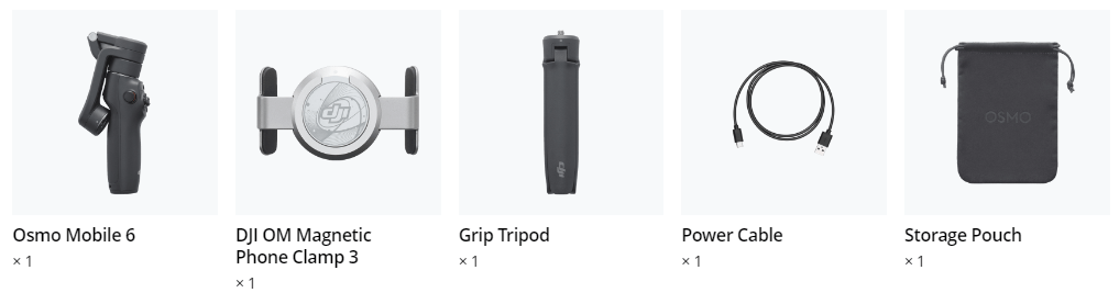 Conținut Pachet Stabilizator Gimbal DJI Osmo Mobile 6