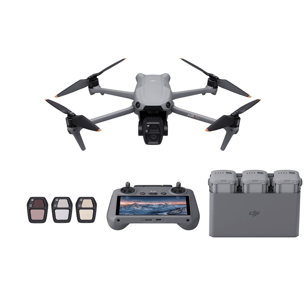 drona-dji-air-3s-fly-more-combo-rc-2-landtech-01 Dronă DJI Air 3S Fly More Combo (DJI RC 2)