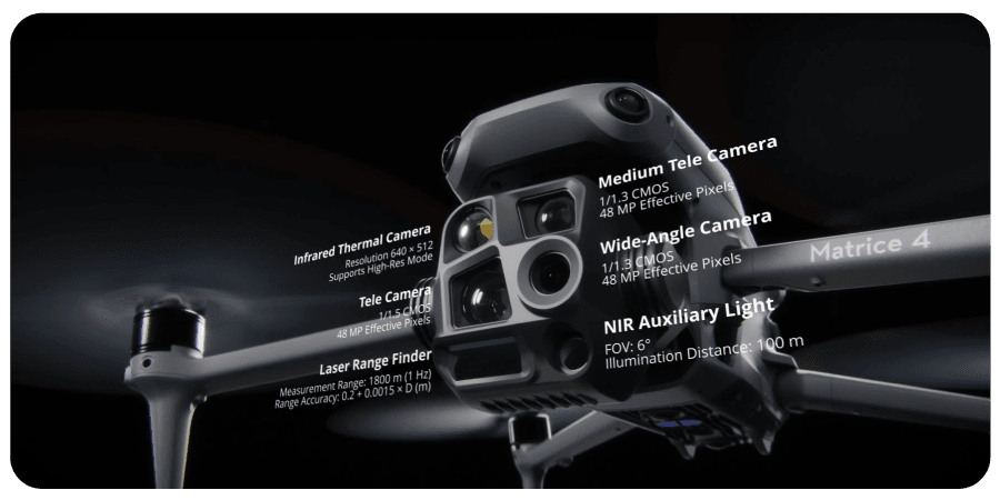 Drona DJI Matrice 4T