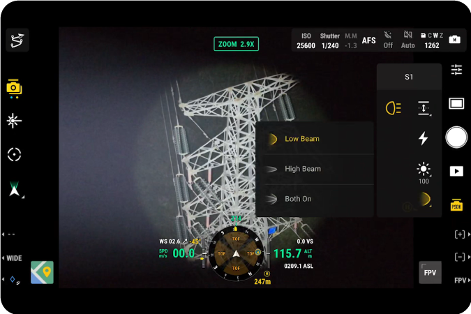Reflector DJI Zenmuse S1