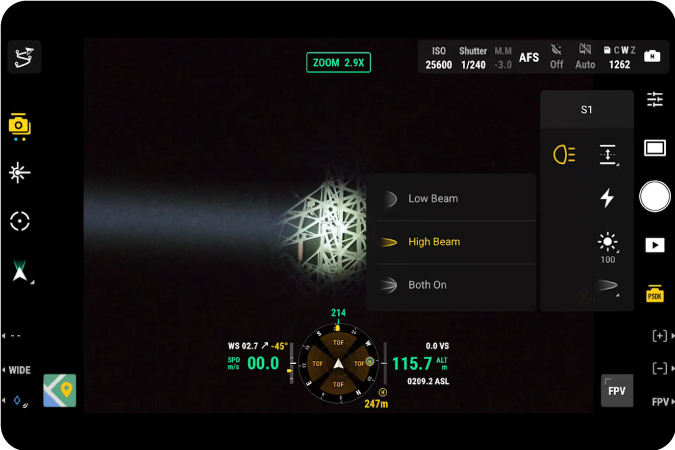 Reflector DJI Zenmuse S1