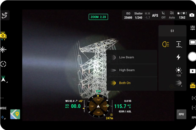 Reflector DJI Zenmuse S1