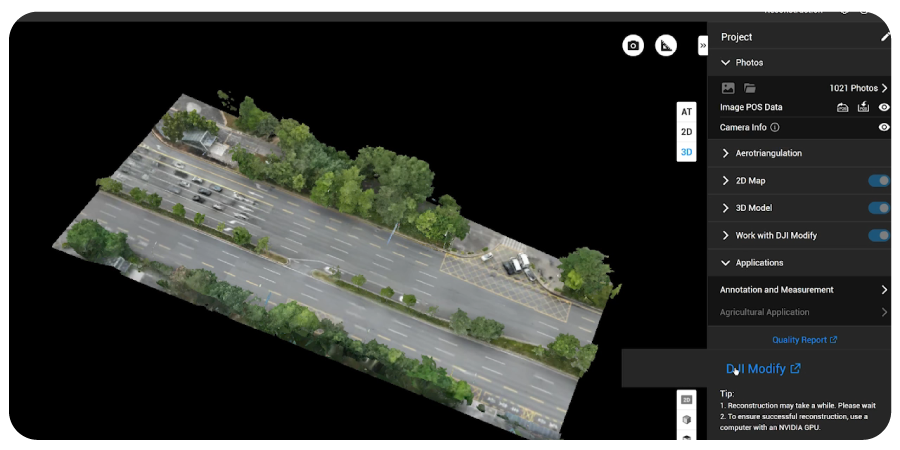 Software DJI Modify