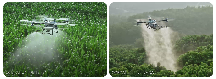 Dronă agricolă DJI Agras T100