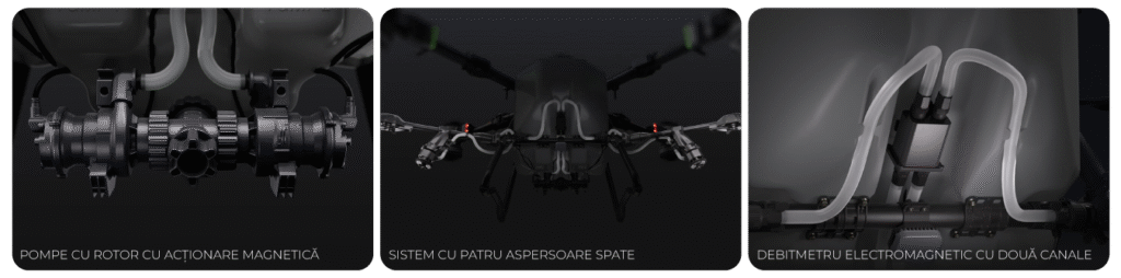 Dronă agricolă DJI Agras T100