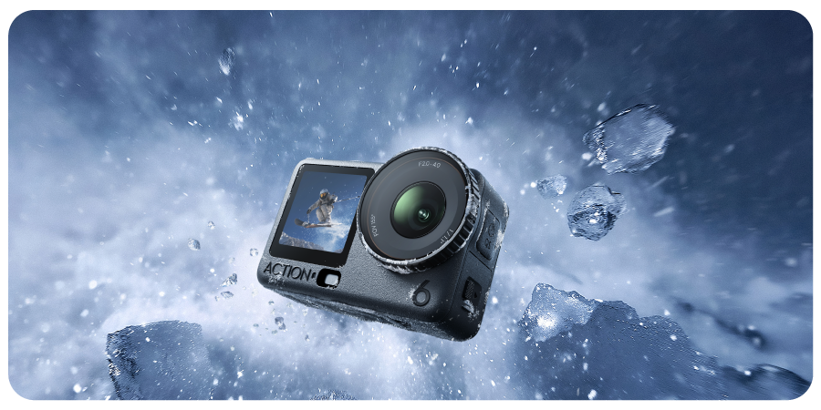 Cameră de acțiune DJI Osmo Action 6 Standard Combo