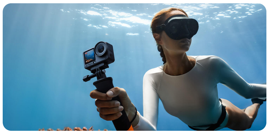 Cameră de acțiune DJI Osmo Action 6 Standard Combo
