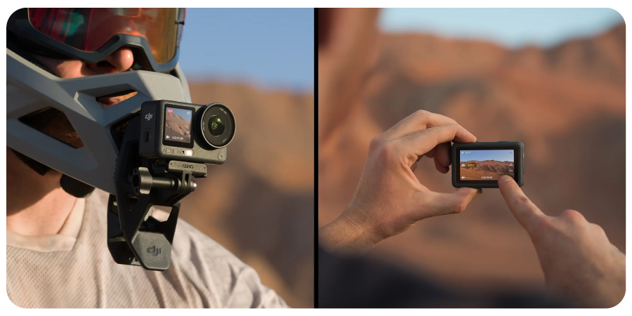 Cameră de acțiune DJI Osmo Action 6 Standard Combo